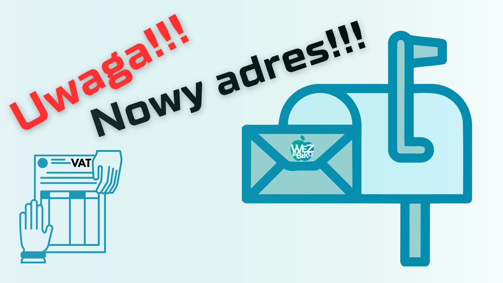 ZMIANA ADRESU REJESTROWEGO SKLEPU!