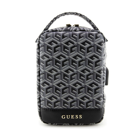 Guess GCube Stripe Travel Universal Bag - Organizer na akcesoria (Czarny) (GUHBHGCFSEK)