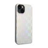 Karl Lagerfeld Monogram Iridescent - Etui iPhone 14 Plus (srebrny) (KLHCP14MLGMMSV3)