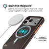 Speck Presidio Lux Grip MagSafe - Etui iPhone 17 Pro (Luxury Shade Matte / Orange) (151004-3262)