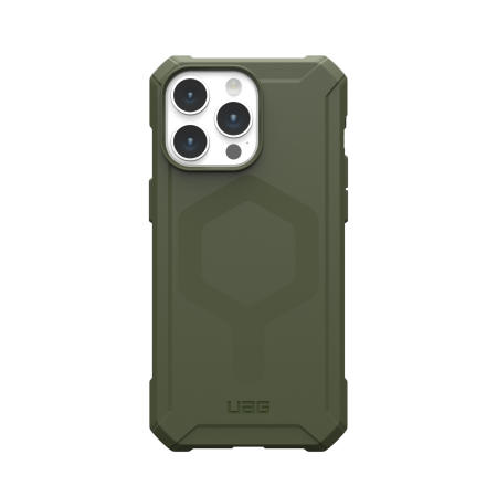 UAG Essential Armor Magsafe - obudowa ochronna do iPhone 15 Pro Max kompatybilna z MagSafe (olive) (114296117272)