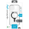 Speck Presidio Perfect-Clear ClickLock & Magsafe - Etui iPhone 15 Plus / iPhone 14 Plus (Clear / Chrome Finish / Serene Silver) (150457-3199)