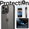 Spigen Ultra Hybrid -  Etui do iPhone 14 Pro (Czarny) (ACS04961)