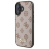 Guess Peony Script MagSafe - Etui iPhone 16 (brązowy) (GUHMP16SPGPYSW)