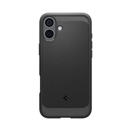 Spigen Rugged Armor Mag MagSafe - Etui do iPhone 16 (Matte Black) (ACS08214)
