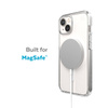 Speck Presidio Perfect-Clear + MagSafe - Etui iPhone 14 / iPhone 13 z powłoką MICROBAN (Clear) (150061-5085)