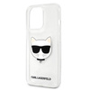 Karl Lagerfeld Choupette Head - Etui iPhone 13 Pro Max (przezroczysty) (KLHCP13XCTR)
