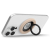 Spigen Nano Pop MagSafe Phone Ring - Magnetyczny uchwyt na palec z funkcją podstawki (Coconut Beige) (AMP09031)