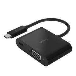 Adapter USB-C to VGA+ 60W  (AVC001btBK)
