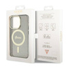Guess Glitter Gold MagSafe - Etui iPhone 14 Pro Max (Czarny) (GUHMP14XHCMCGK)