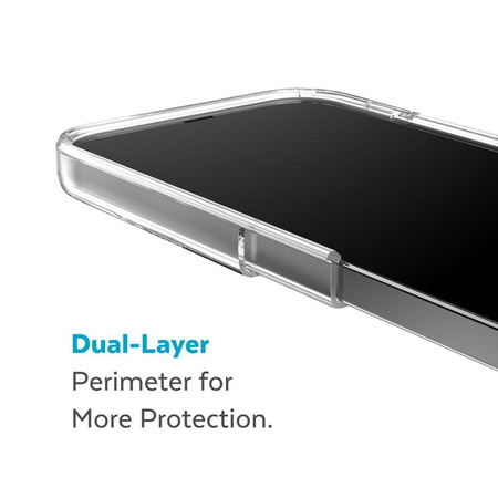 Speck Gemshell + MagSafe - Etui do iPhone 15 Plus / iPhone 14 Plus z powłoką MICROBAN (Clear) (150131-5085)