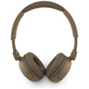 Guess Metal Logo Script - Bezprzewodowe słuchawki nauszne Bluetooth V5.3 (brązowy) (GUBHV6SCW)