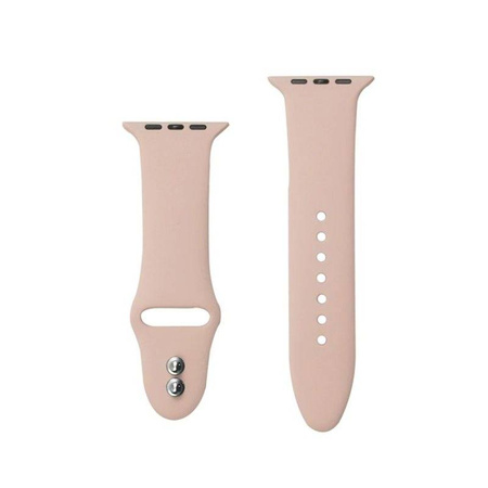 Crong Liquid - Pasek do Apple Watch 38/40/41/42 mm (piaskowy róż) (CRG-40LQB-PSN)