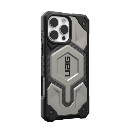 UAG Monarch Pro - obudowa ochronna do iPhone 16 Pro Max kompatybilna z MagSafe - szary (114457113636)