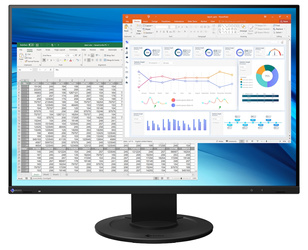 EIZO FlexScan EV2410R-BK - monitor 24,1", 1920 x 1200, FullHD, 16:10, (czarny) (EV2410R-BK)