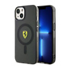 Ferrari Translucent MagSafe - Etui iPhone 14 (Czarny) (FEHMP14SURKK)