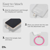 Case-Mate Phone Bangle - Bransoletka na nadgarstek do smartfona (Fuchsia) (CM056196-05)