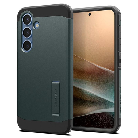 Spigen Tough Armor MagSafe - Etui do Samsung Galaxy S25+ (Abyss Green) (ACS08989)