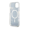Guess Golden Marble MagSafe - Etui iPhone 14 Plus (Czarny) (GUHMP14MHTMRSK)