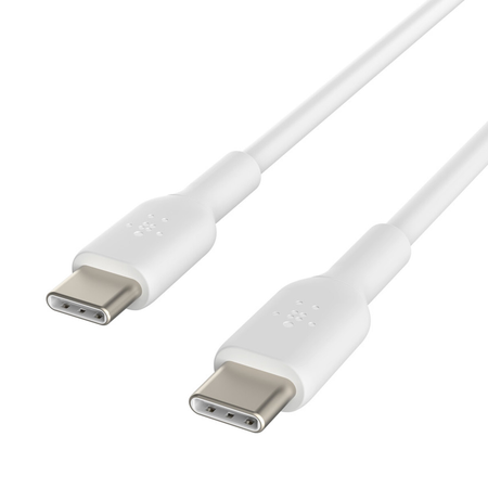 Belkin Kable USB-C na USB-C 2.0, 1 m, 2 sztuki - biały (CAB003BT1MWH2PK)