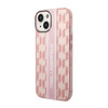 Karl Lagerfeld Mono Vertical Stripe - Etui iPhone 14 Plus (różowy) (KLHCP14MHKLSPCP)