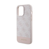 Guess 4G Bottom Stripe Collection - Etui iPhone 15 Pro Max (różowy) (GUHCP15XG4GLPI)