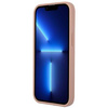 Guess Saffiano Triangle Logo Case – Etui iPhone 13 Pro (różowy) (GUHCP13LPSATLP)
