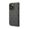 Guess 4G Metal Camera Outline Booktype Case - Etui iPhone 14 Pro Max (czarny) (GUBKP14XHG4SHK)