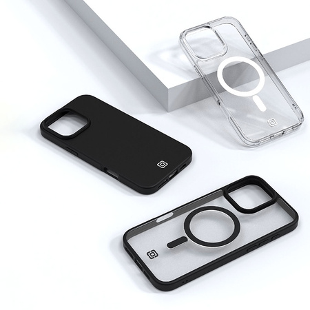 Incipio Velocity MagSafe - Etui iPhone 16 Plus (Clear / Black) (IPH-2164-BCLR)