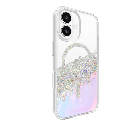 Case-Mate Karat MagSafe - Etui iPhone 16 (Holographic Soap Bubble) (CM054714)