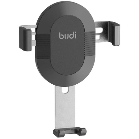 Budi - Uchwyt samochodowy grawitacyjny na kratkę, szerokość 57-83 mm (Czarny) (BD500C)