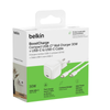 Belkin Ładowarka USB-C PD 30W, mała, biała + kabel USB-C (WCA008KQ1MWH-B6)