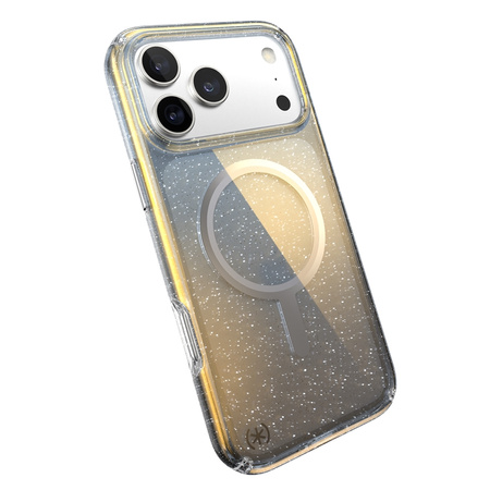 Speck Presidio Lux MagSafe - Etui iPhone 17 Pro Max (Hyper Mirror Glitter / Silver Metallic) (151027-3274)