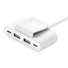 Belkin Hub 4 port USB Power Extender 2xC 2xA 30W Biały (BUZ001BT2MWHB7)