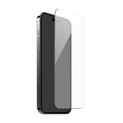 PURO Anti-Bacterial Tempered Glass - Szkło ochronne hartowane z ochroną antybakteryjną iPhone 15 Plus (PUSDGABIPHONE1567)