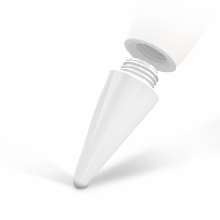 ZAGG - wymienne końcówki do ZAGG Pro Stylus 2 - 4szt. (white) (109913293)