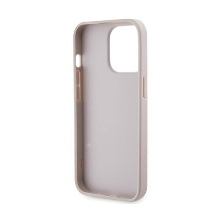 Guess Crossbody 4G Metal Logo - Etui iPhone 13 Pro Max (różowy) (GUHCP13XP4TDSCPP)