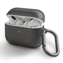UNIQ Glase - Etui Apple AirPods Pro (smoke) (UNIQ-AIRPODSPRO-GLSGSMK)