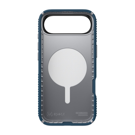 Speck Presidio2 Grip ClickLock & MagSafe - Etui iPhone Air (Deep Sea / Silver Metallic / Spell Blue) (150968-3261)