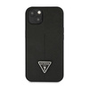 Guess Saffiano Triangle Logo Case – Etui iPhone 14 Plus (czarny) (GUHCP14MPSATLK)