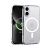 Crong Clear MAG Cover - Etui iPhone 16 MagSafe (przezroczysty) (CRGCLRMIP1661TRS)