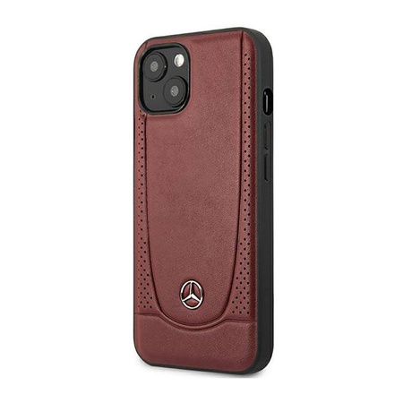 Mercedes Leather Urban Line - Etui iPhone 14 Plus (czerwony) (MEHCP14MARMRE)