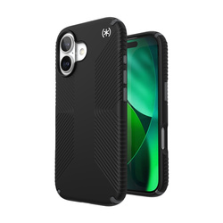 Speck Presidio2 Grip MagSafe - Etui iPhone 17 (Black / Slate Grey / White) (150958-D143)