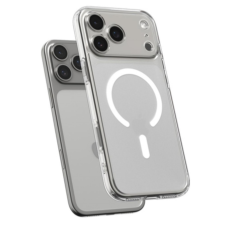Spigen Ultra Hybrid Mag MagSafe - Etui do iPhone 17 Pro (Frost White) (ACS10350)