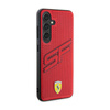 Ferrari Big SF Perforated - Etui Samsung Galaxy S24 (czerwony) (FEHCS24SPINR)