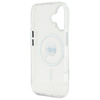 Karl Lagerfeld IML Metal Karl Head MagSafe - Etui iPhone 16 (biały) (KLHMP16SHLSKIH)