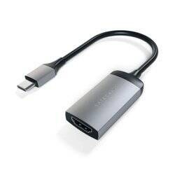 Satechi Przejściówka z USB-C na HDMI 4K - Gwiezdna szarość (ST-TC4KHAM)
