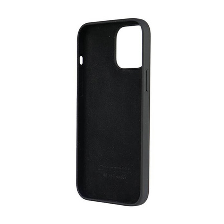 Audi Silicone Case - Etui iPhone 13 Pro Max (Czarny) (AU-LSRIP13PM-Q3/D1-BK)
