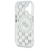 Karl Lagerfeld IML Monogram Karl & Choupette Head MagSafe - Etui iPhone 16 (przezroczysty) (KLHMP16SHMCKMHT)
