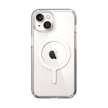 Speck Presidio Perfect-Clear + MagSafe - Etui iPhone 14 / iPhone 13 z powłoką MICROBAN (Clear) (150061-5085)